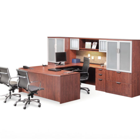 Executive 71" Bowfront Workstation