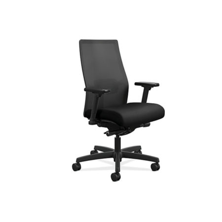 HON Ignition Chair with Black Mesh Back and Fabric Seat